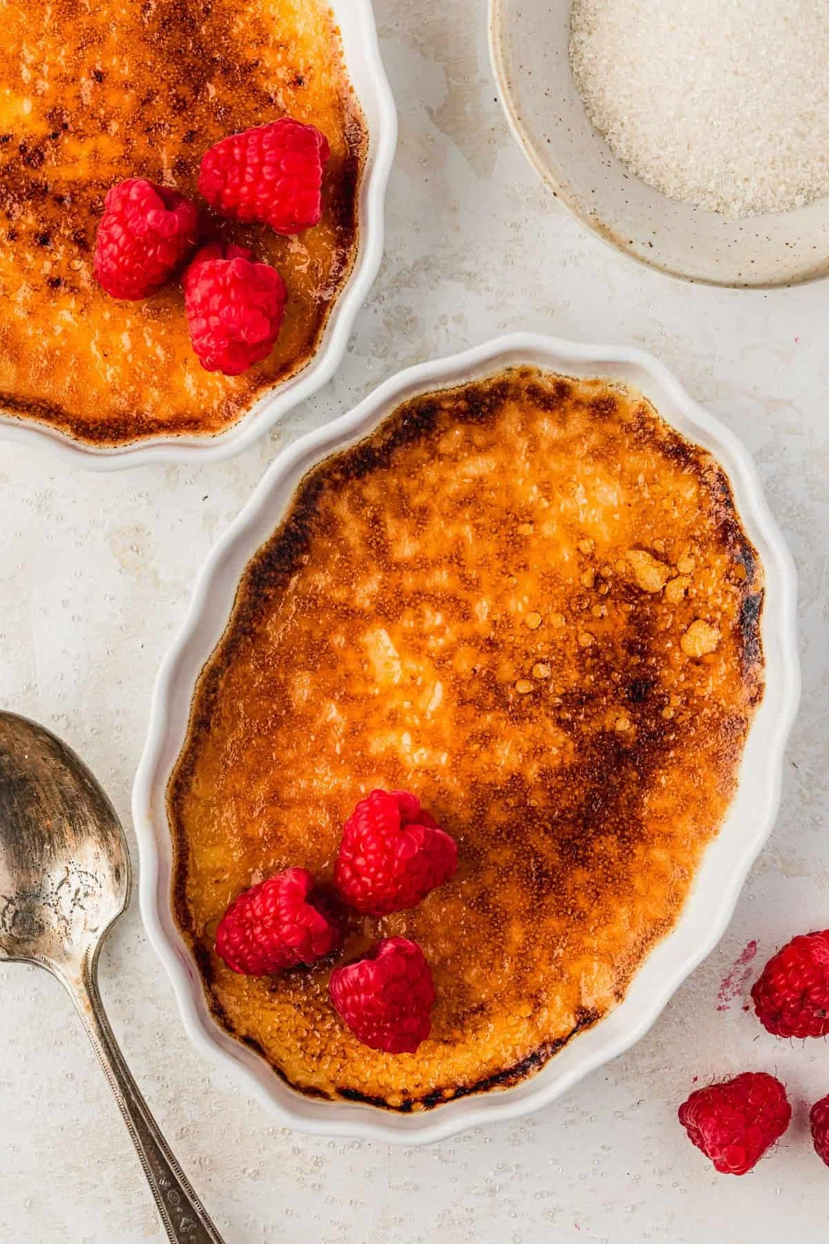 Easy Vanilla Crème Brûlée for Two