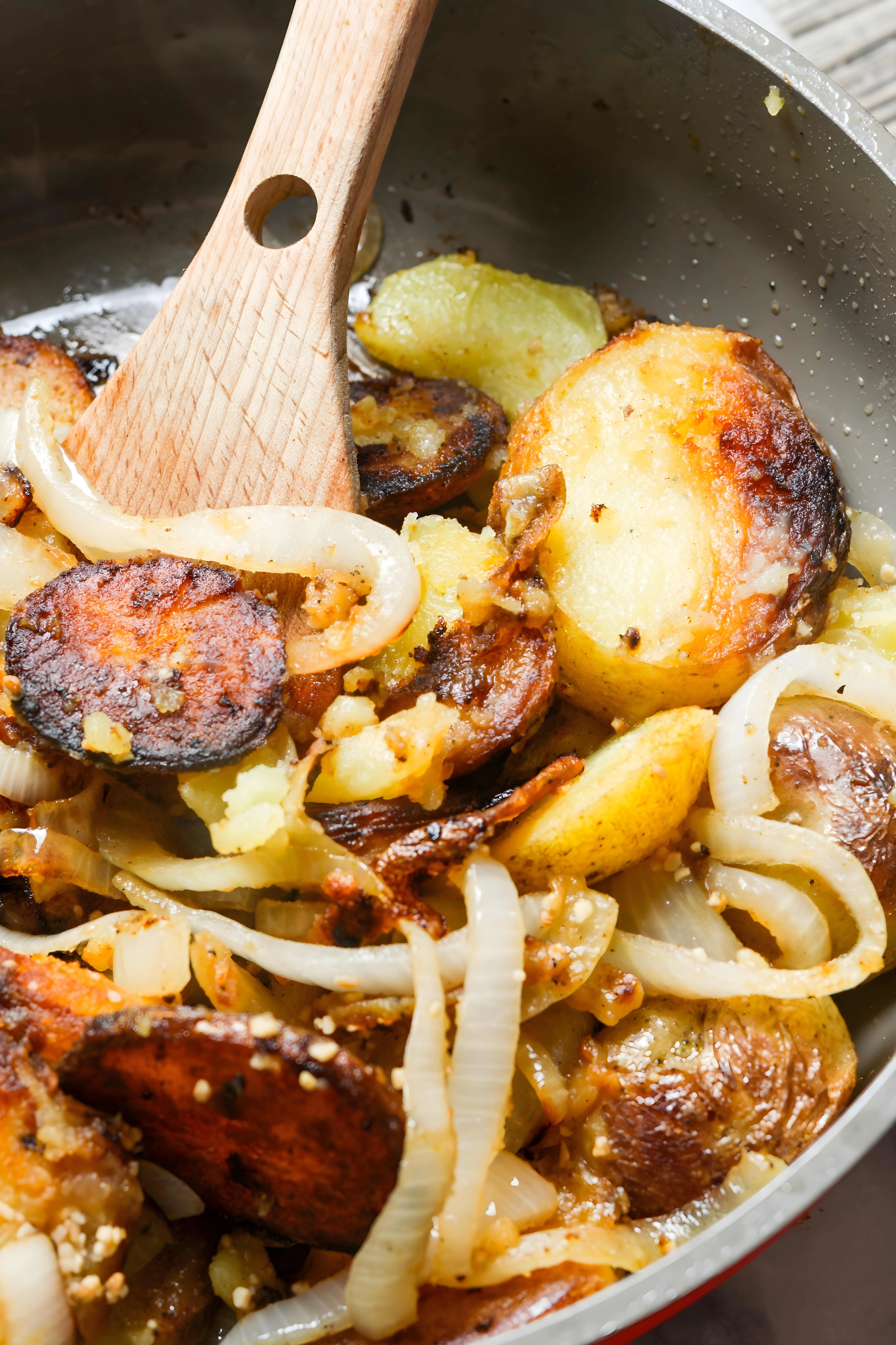 Potatoes and Onions