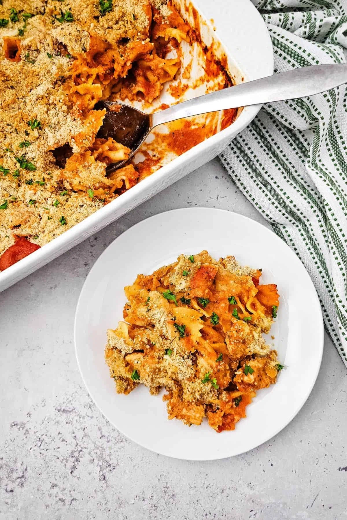 Chicken Parmesan Casserole