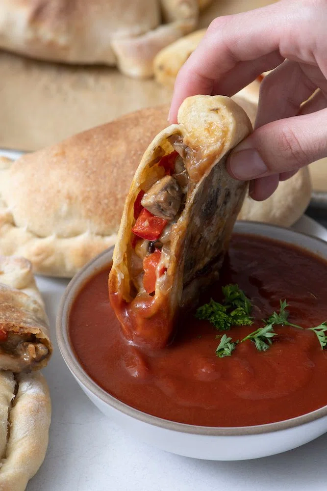 Vegetarian Calzones