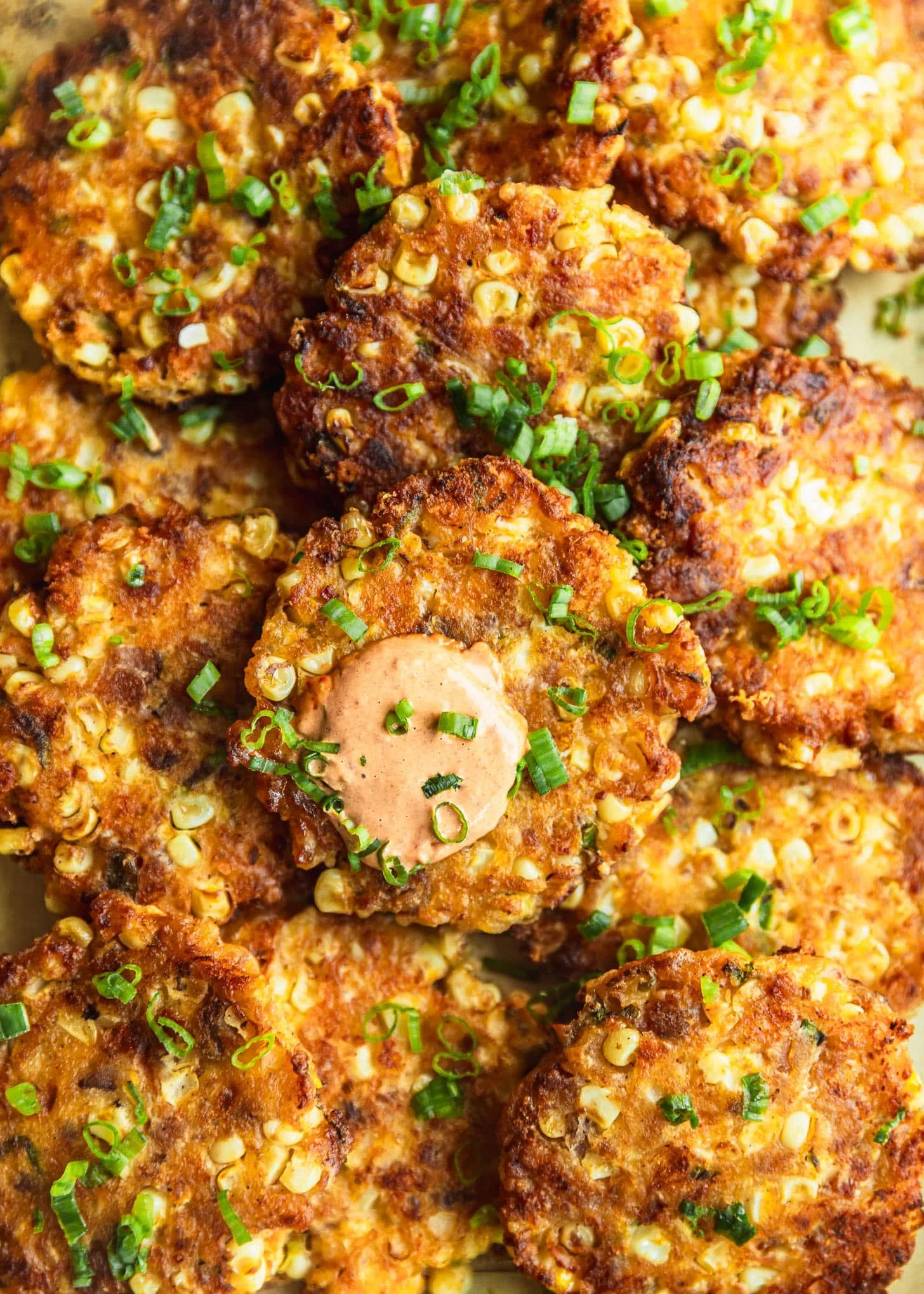 Bacon and Corn Fritters with Chipotle Aioli