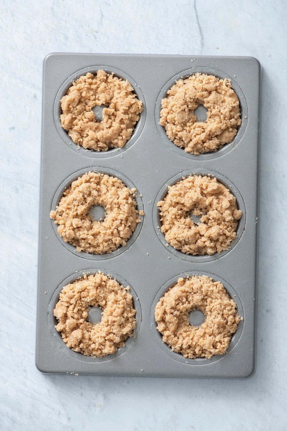Crumb Cake Donuts