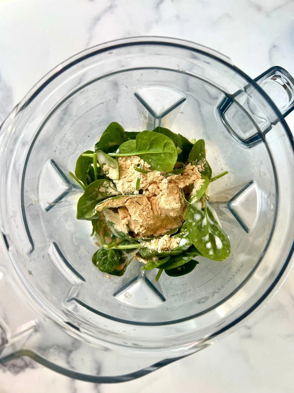 Tropical Protein Greens Smoothie