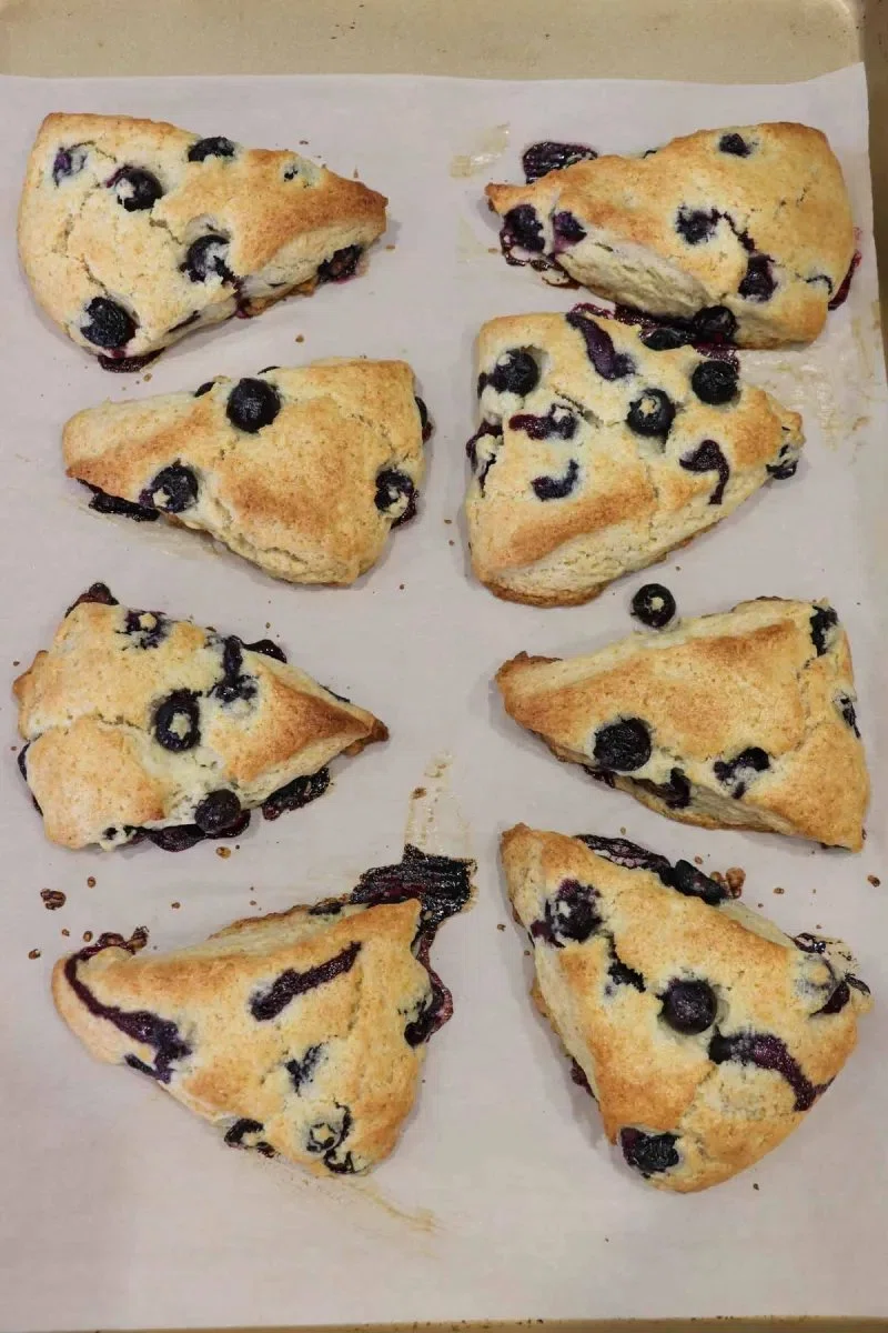 Blueberry Maple Scones