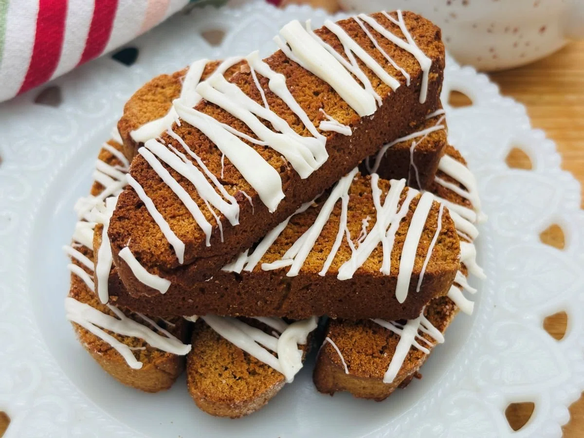 Gingerbread Biscotti
