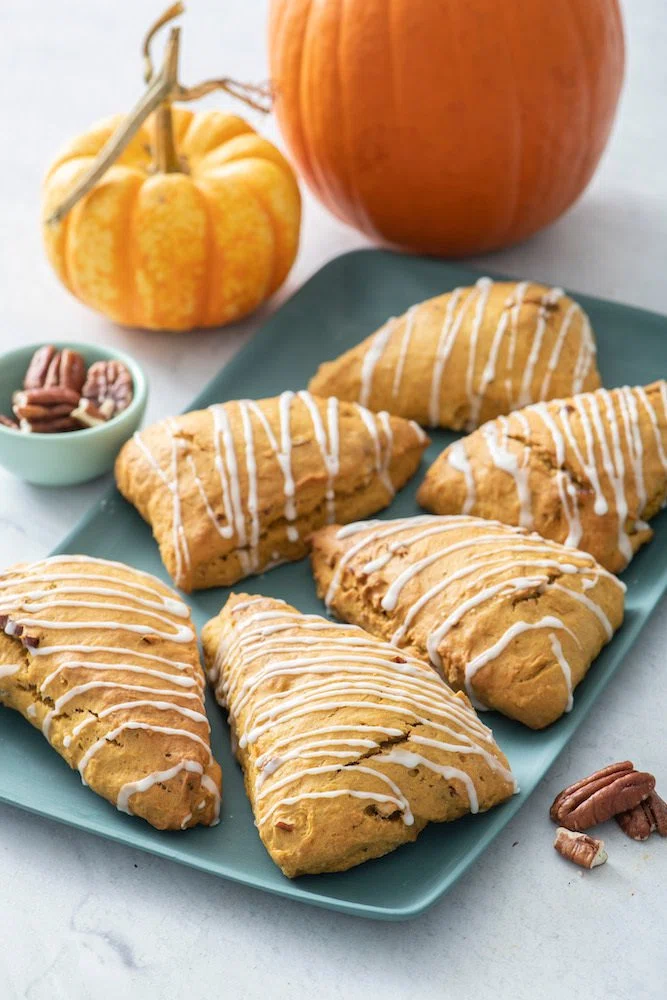 Pumpkin Pecan Scones