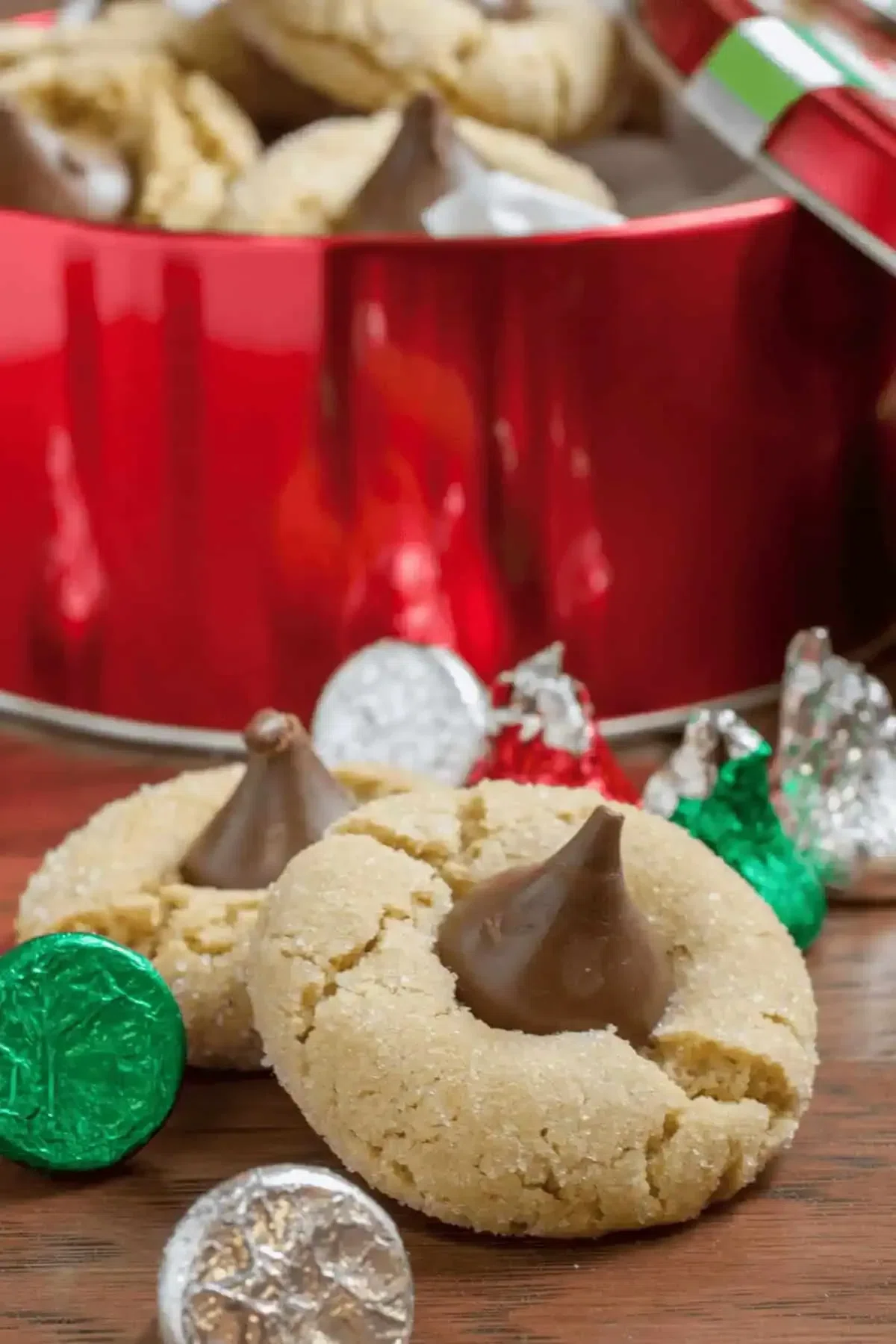 Chocolate Kiss Cookies