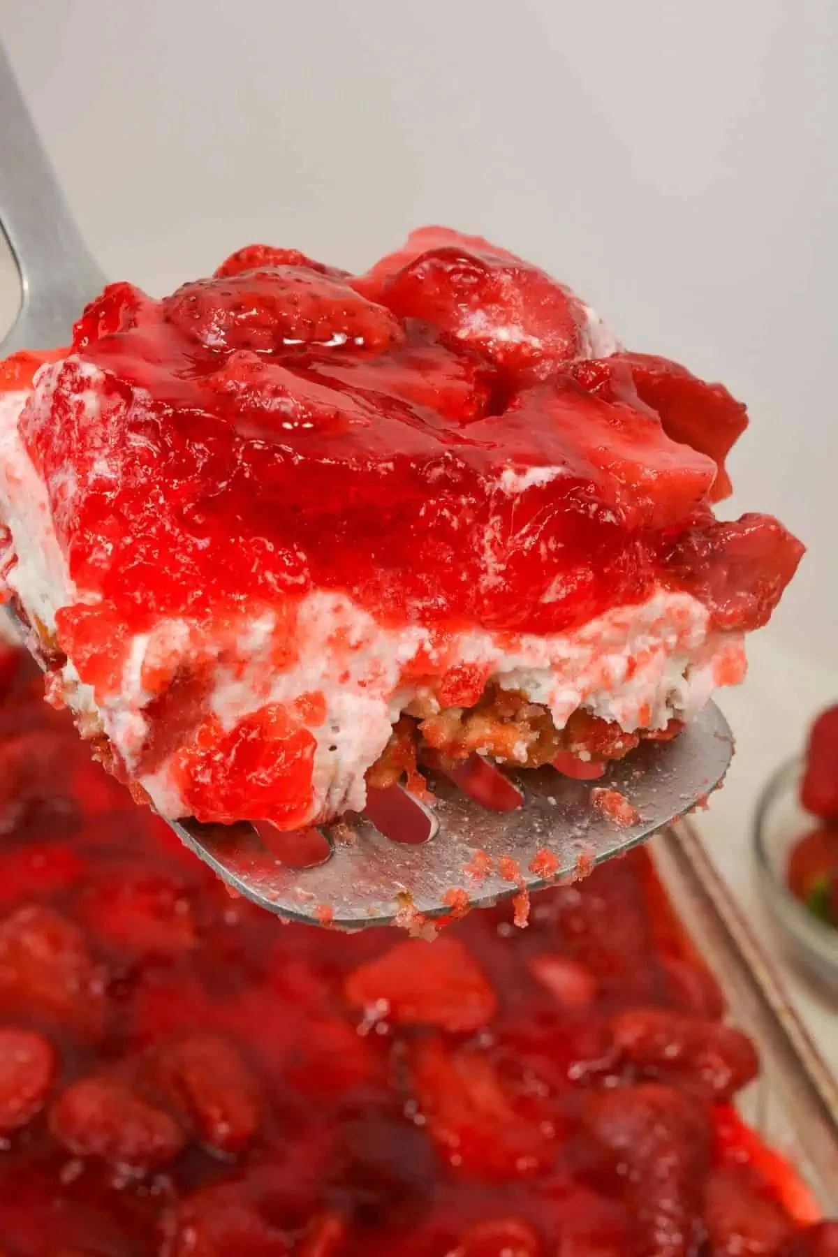 Strawberry Pretzel Jello Salad