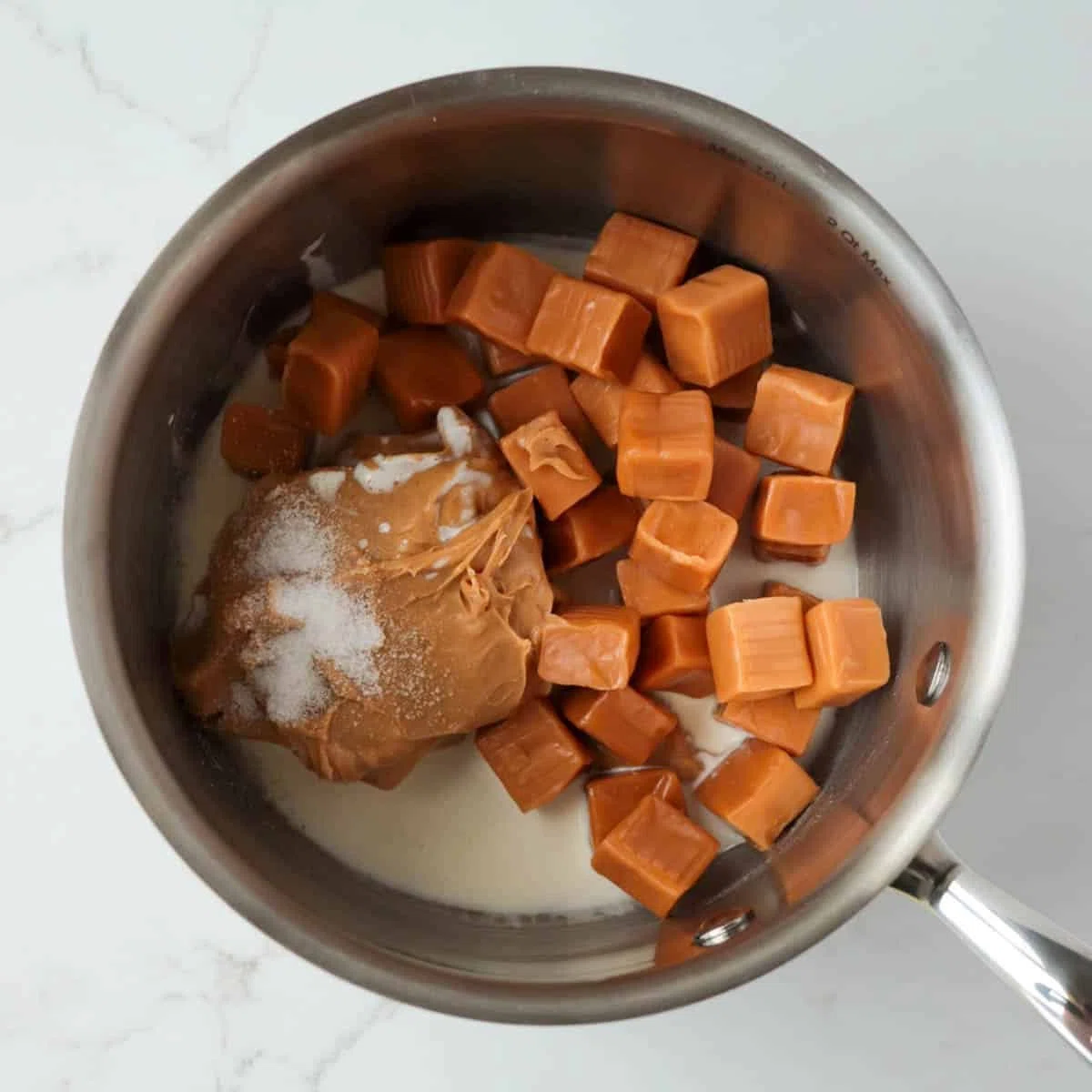Caramel Peanut Clusters (5 ingredients)