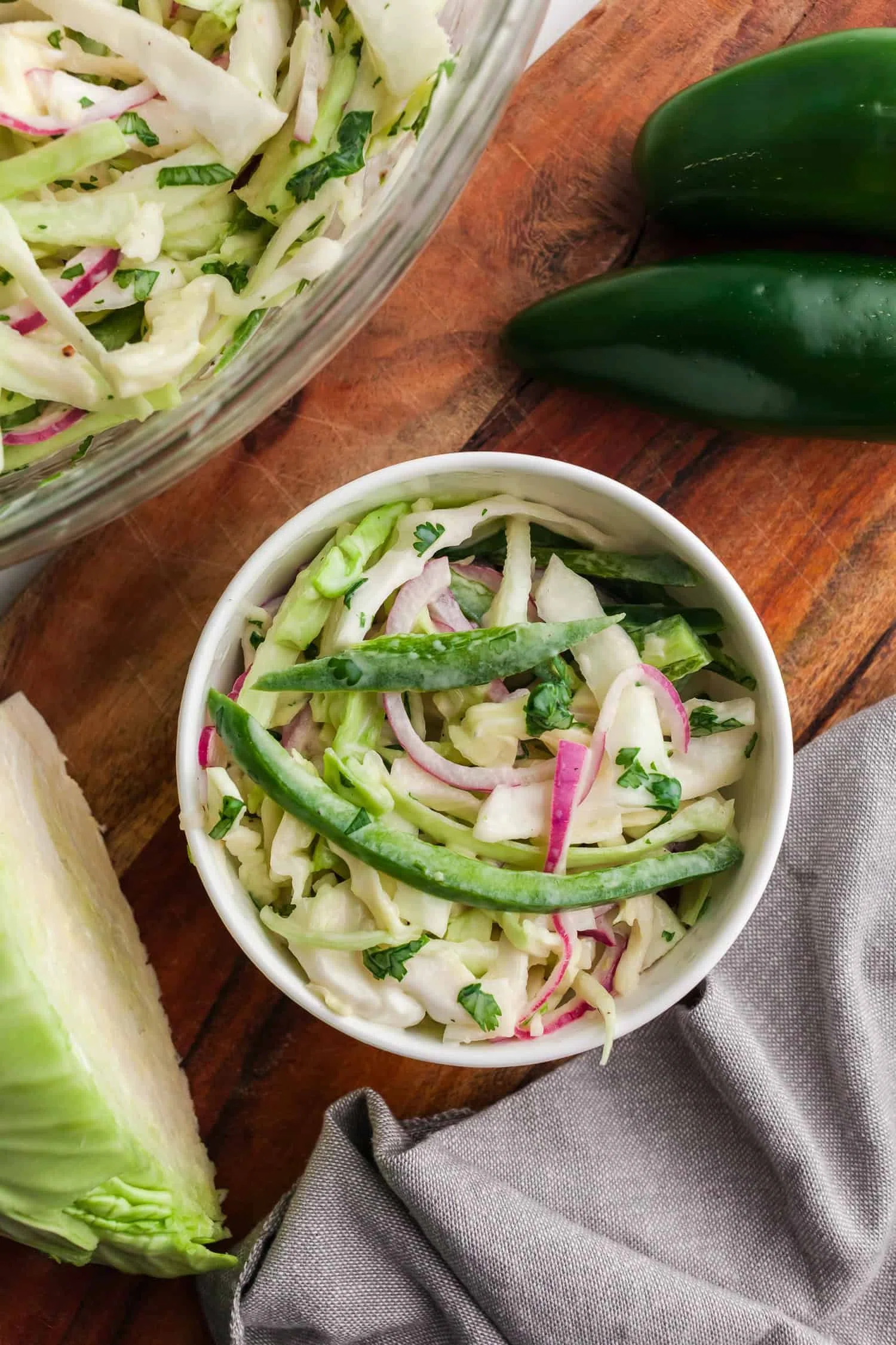 Jalapeño Slaw (Zesty & Creamy)