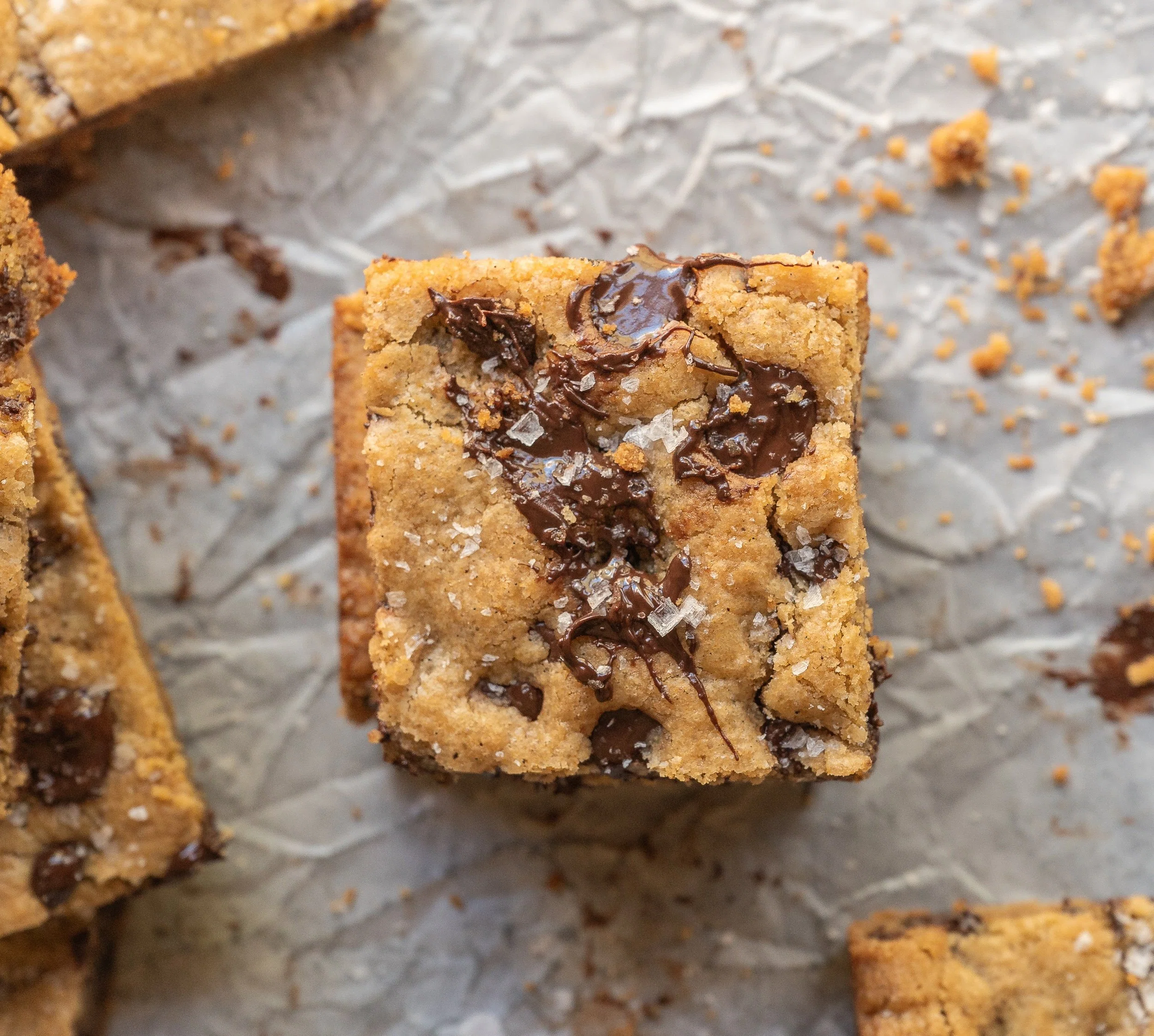 Brown Butter Chocolate Chip Cookie Bars