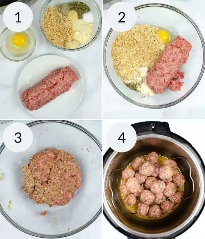 Instant Pot Meatball Subs