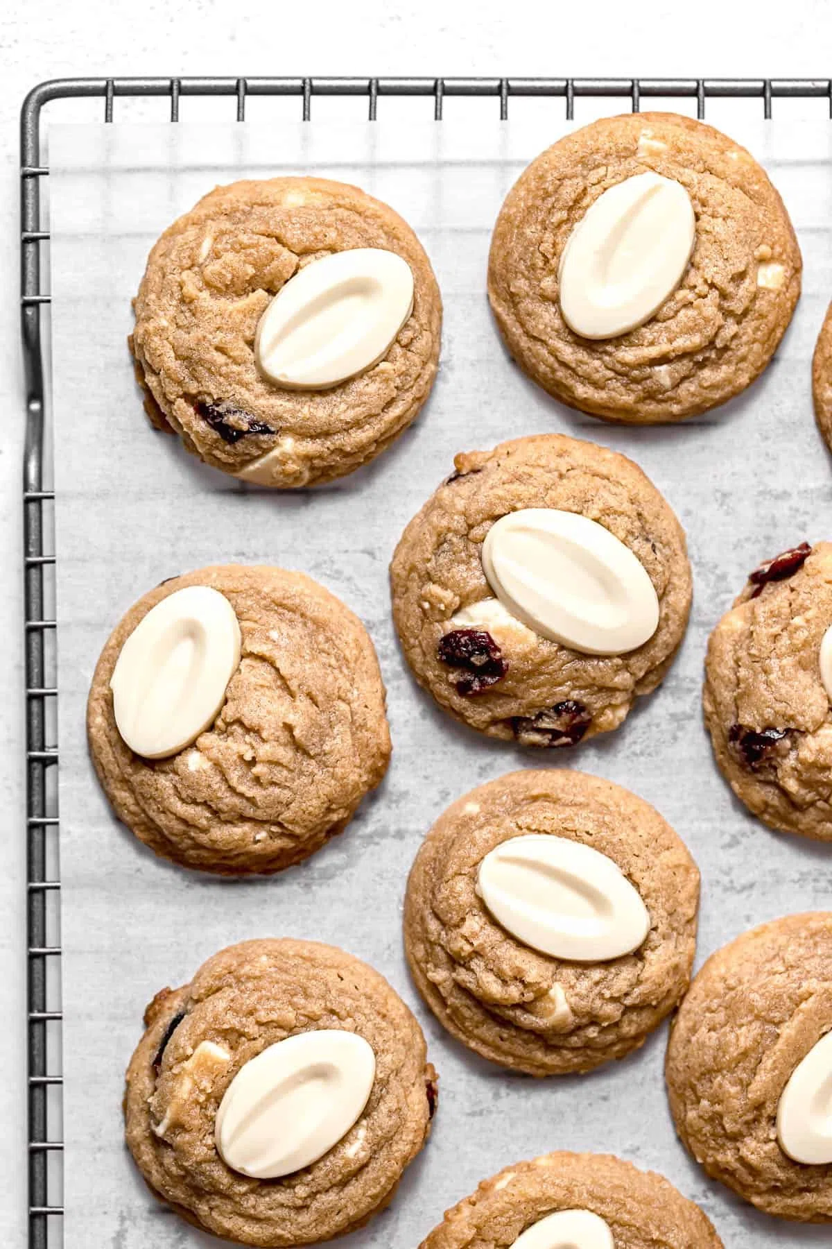 White Chocolate Cranberry Cookies