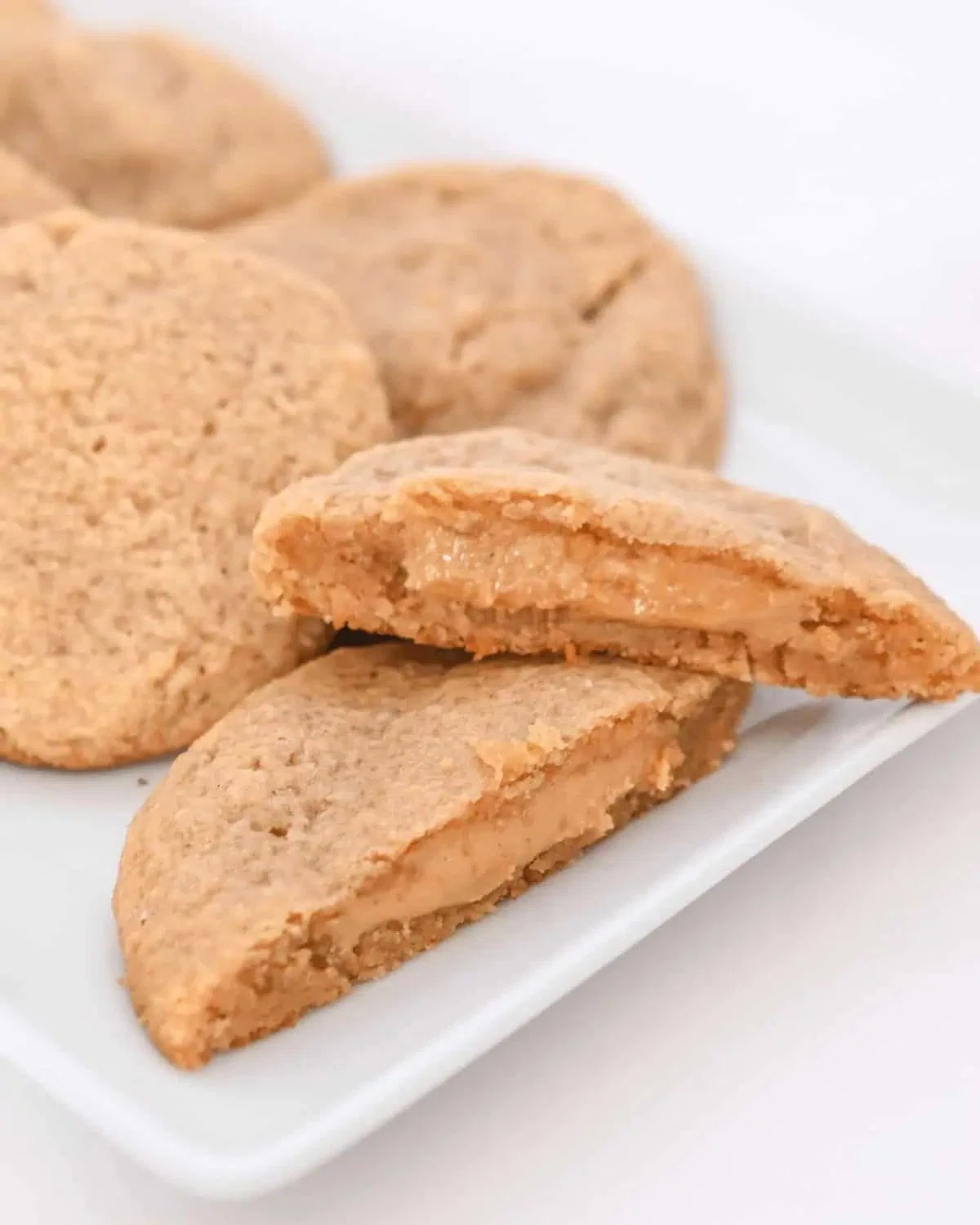 Peanut Butter Stuffed Cookies