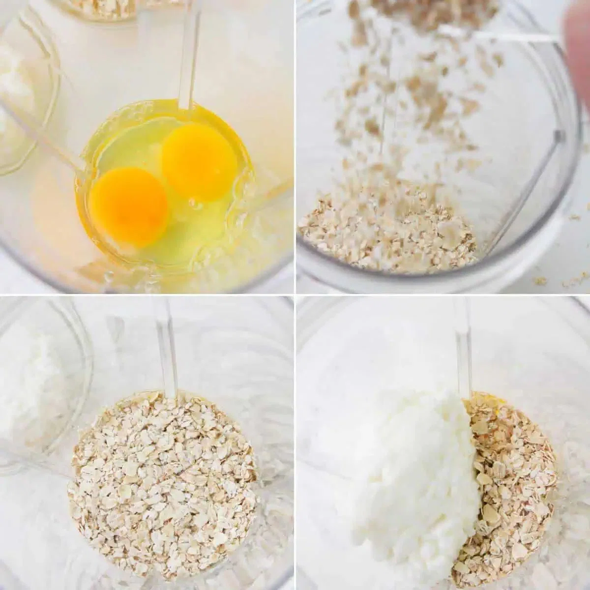 Cottage Cheese Oat Pancakes