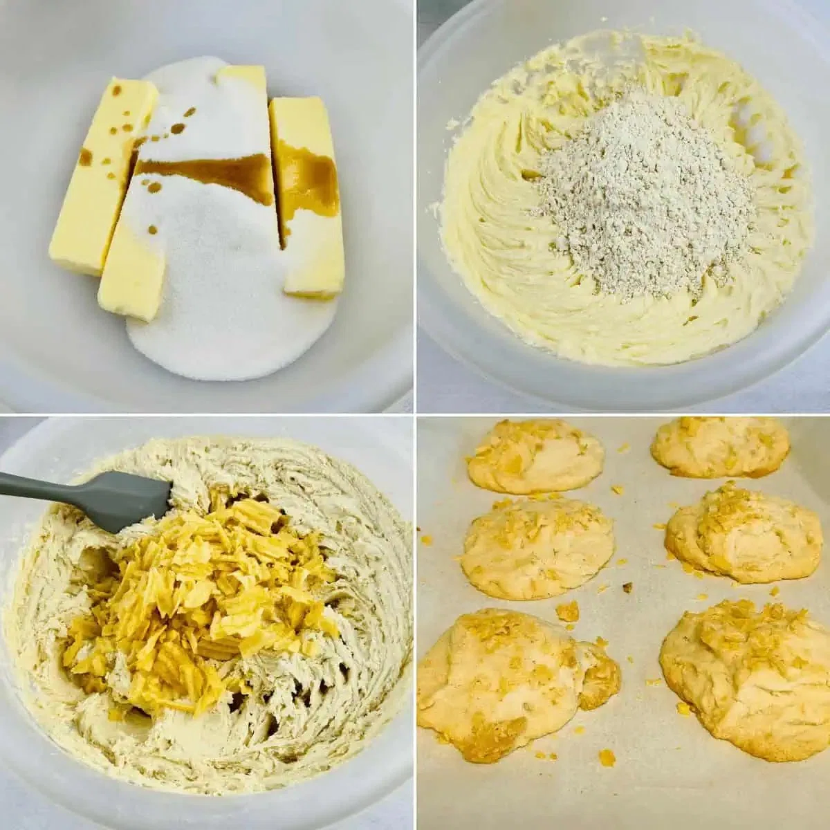 Vintage Potato Chip Cookies