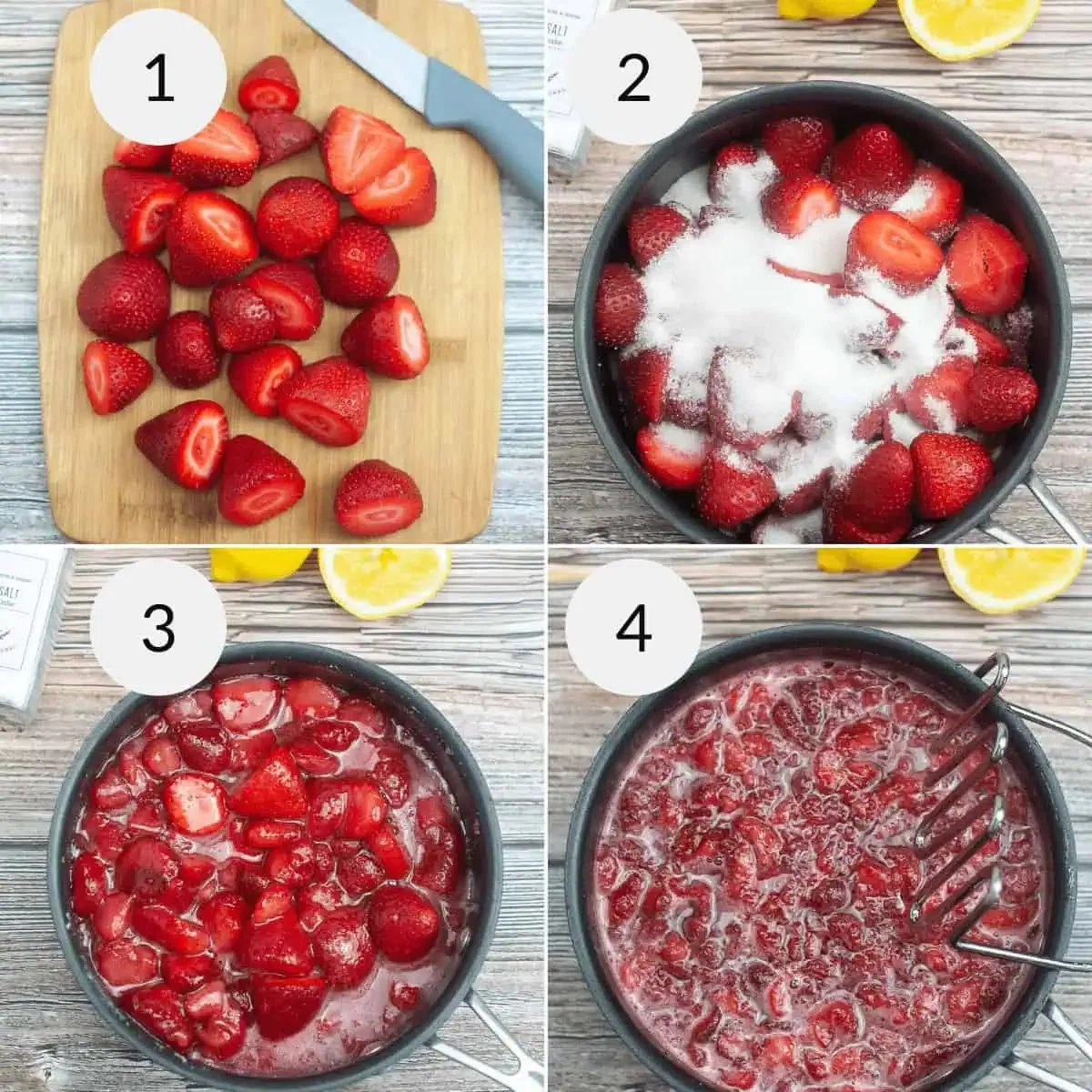 Strawberry Jam (without pectin)