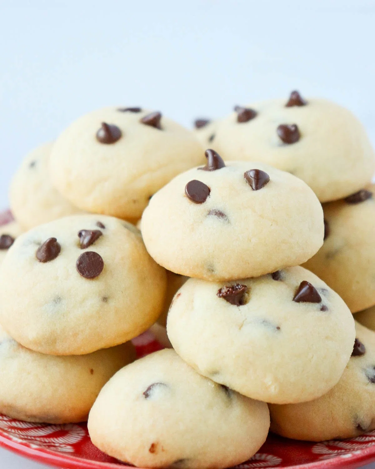 Chocolate Chip Shortbread Cookies