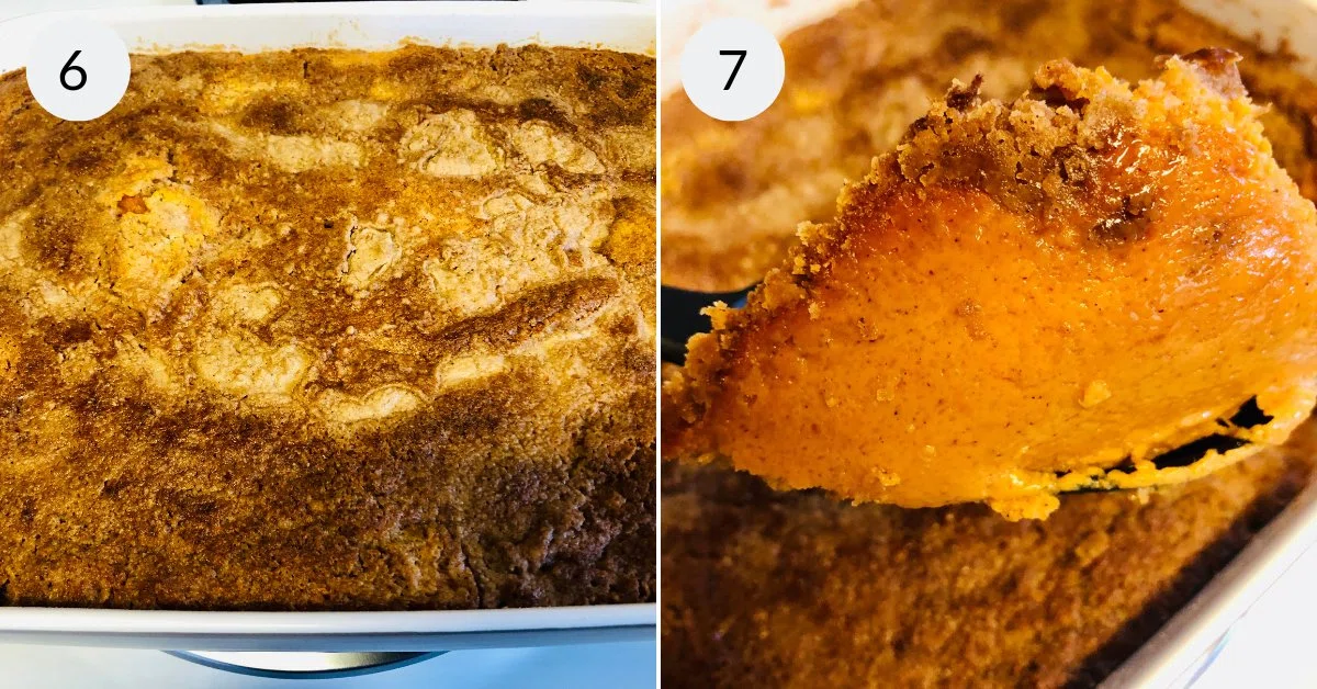 Pumpkin Spice Dump Cake