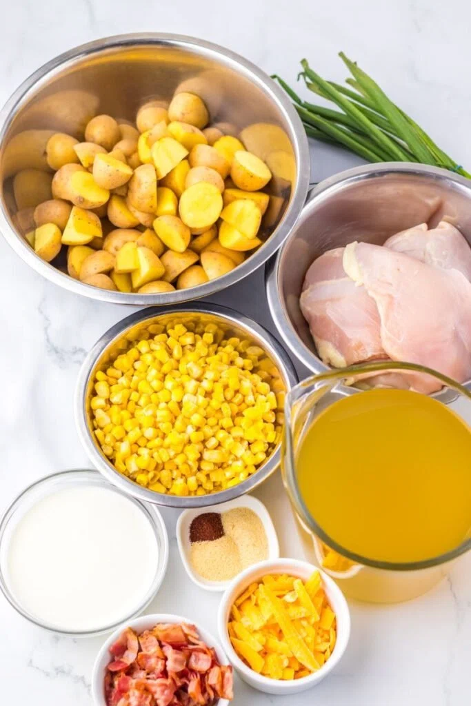 Slow Cooker Chicken Corn Chowder