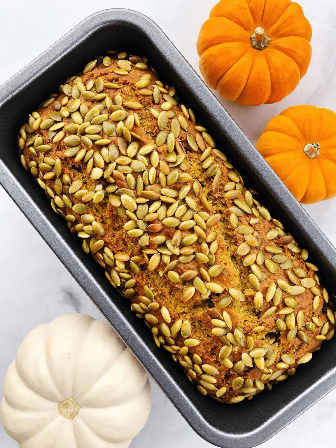 Vegan Pumpkin Banana Bread