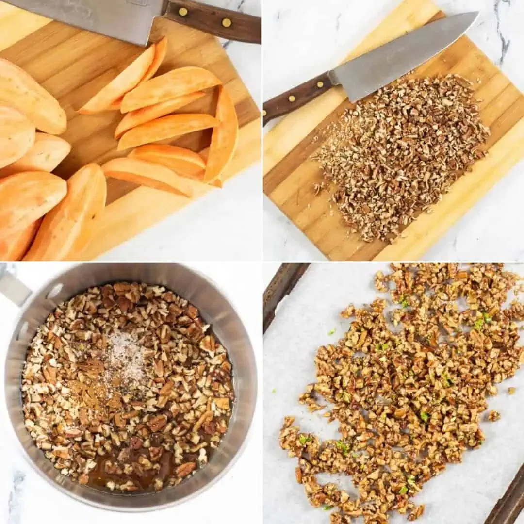 Roasted Spicy Sweet Potatoes