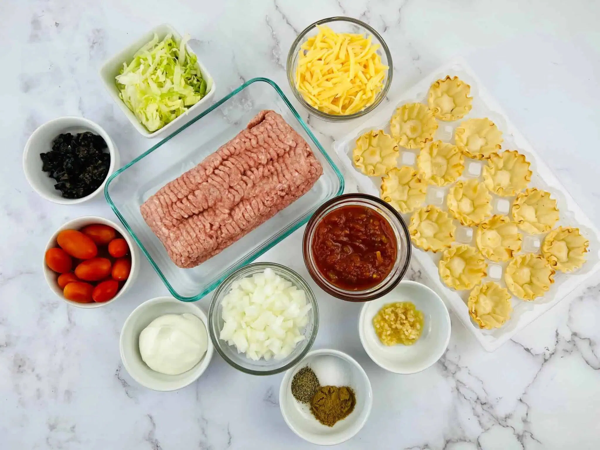 Loaded Taco Bites