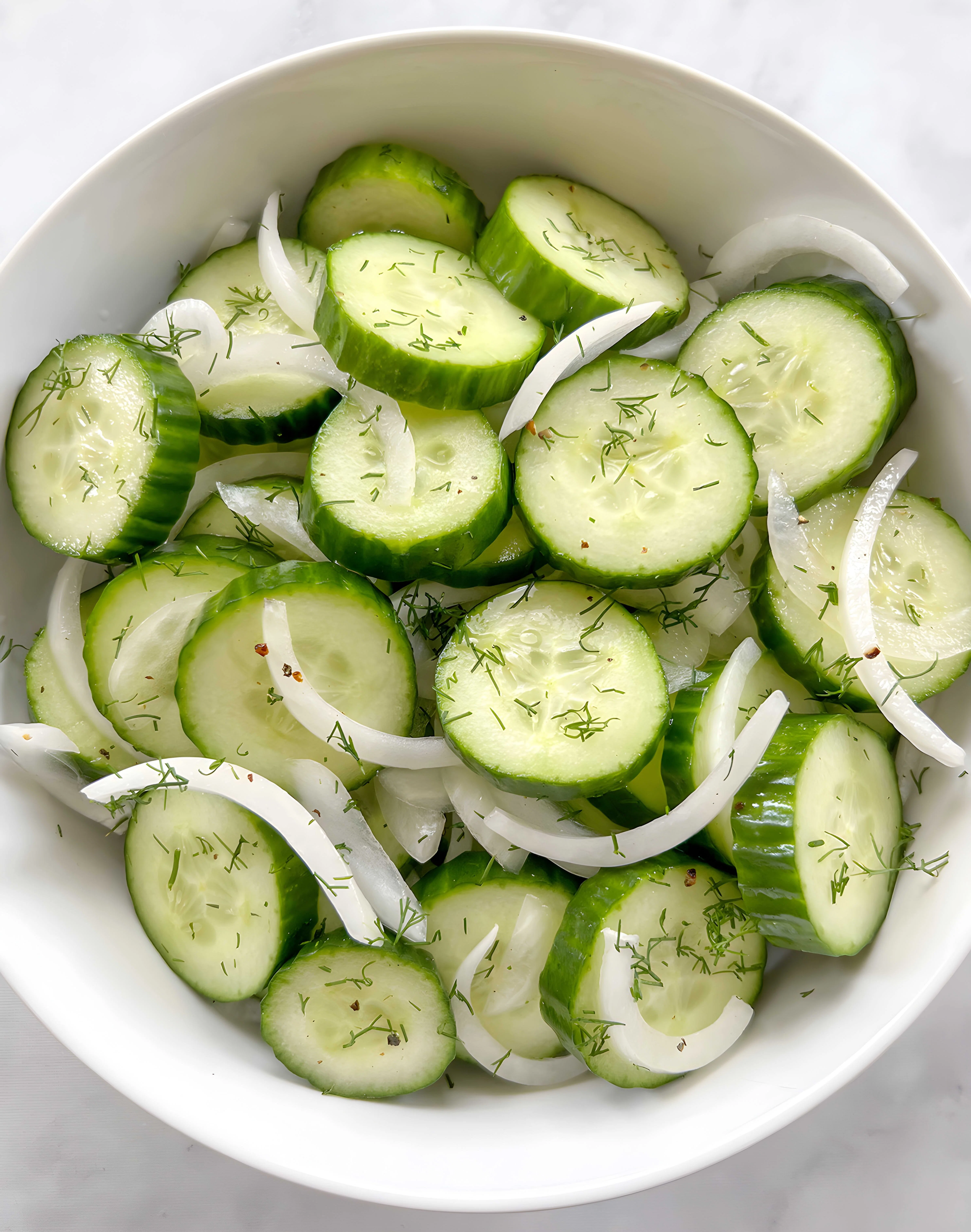 Cucumber Onion Salad