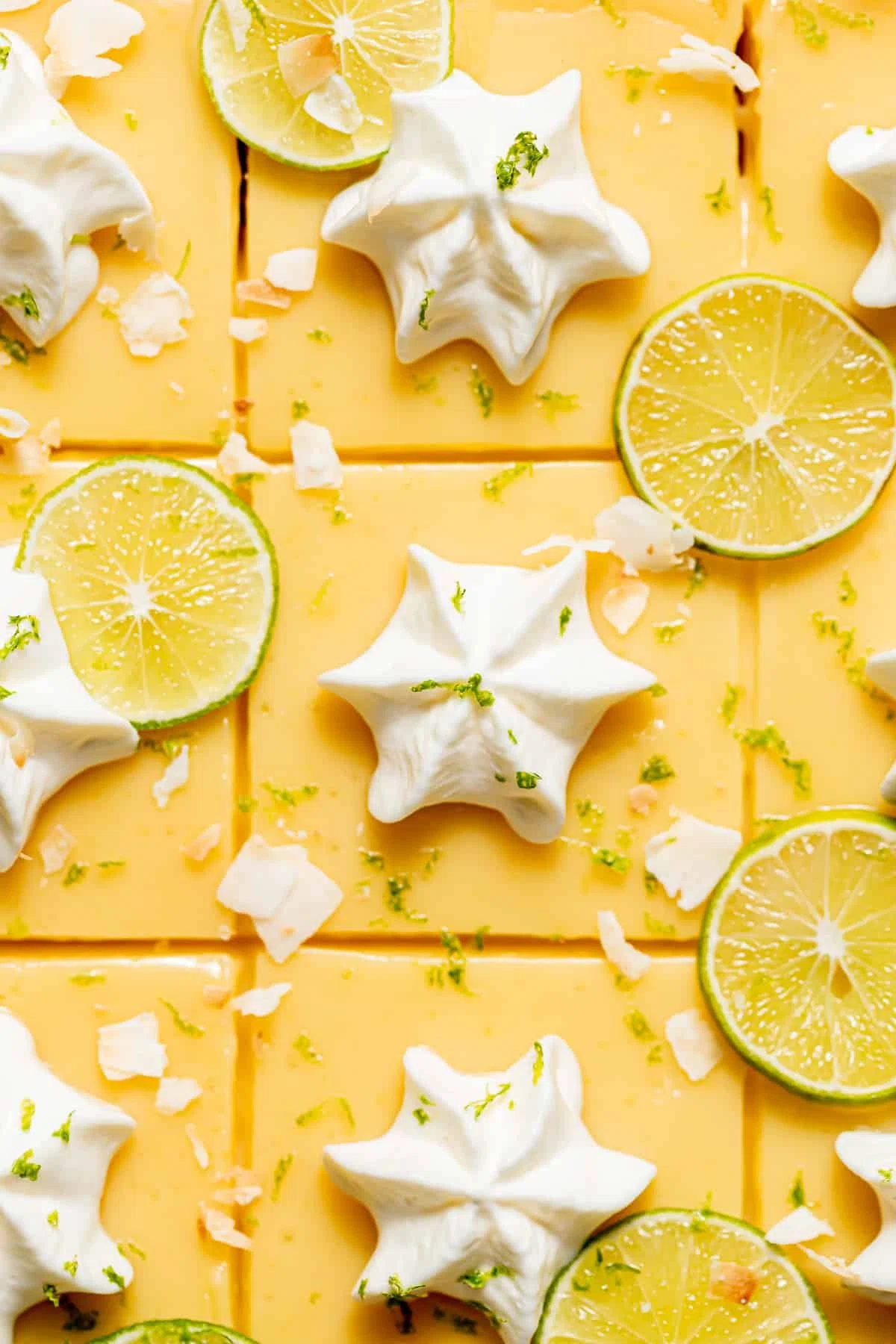 Coconut Key Lime Bars
