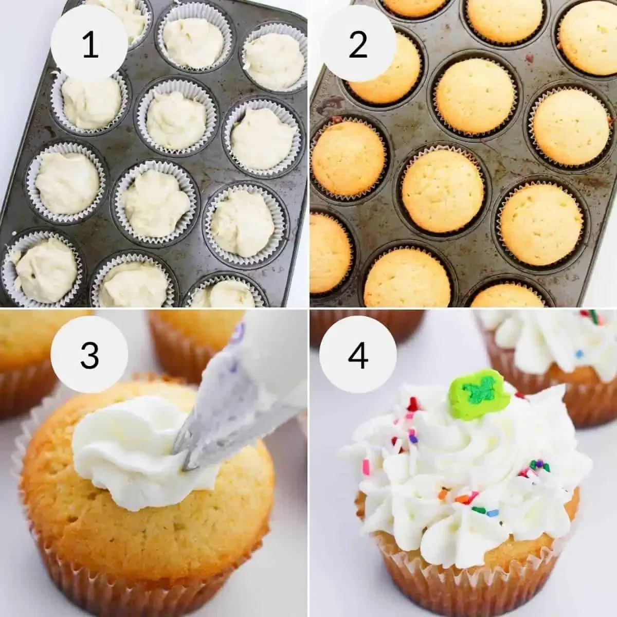 St. Patricks Day Cupcakes