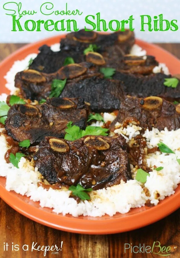Slow Cooker Korean Short Ribs