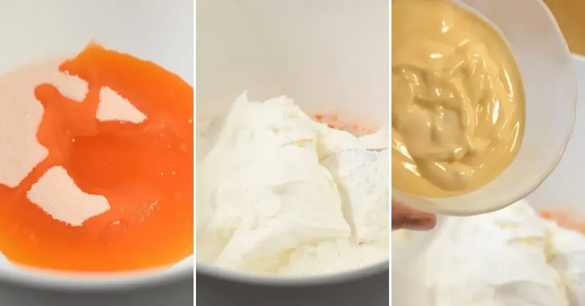No Bake Orange Pie