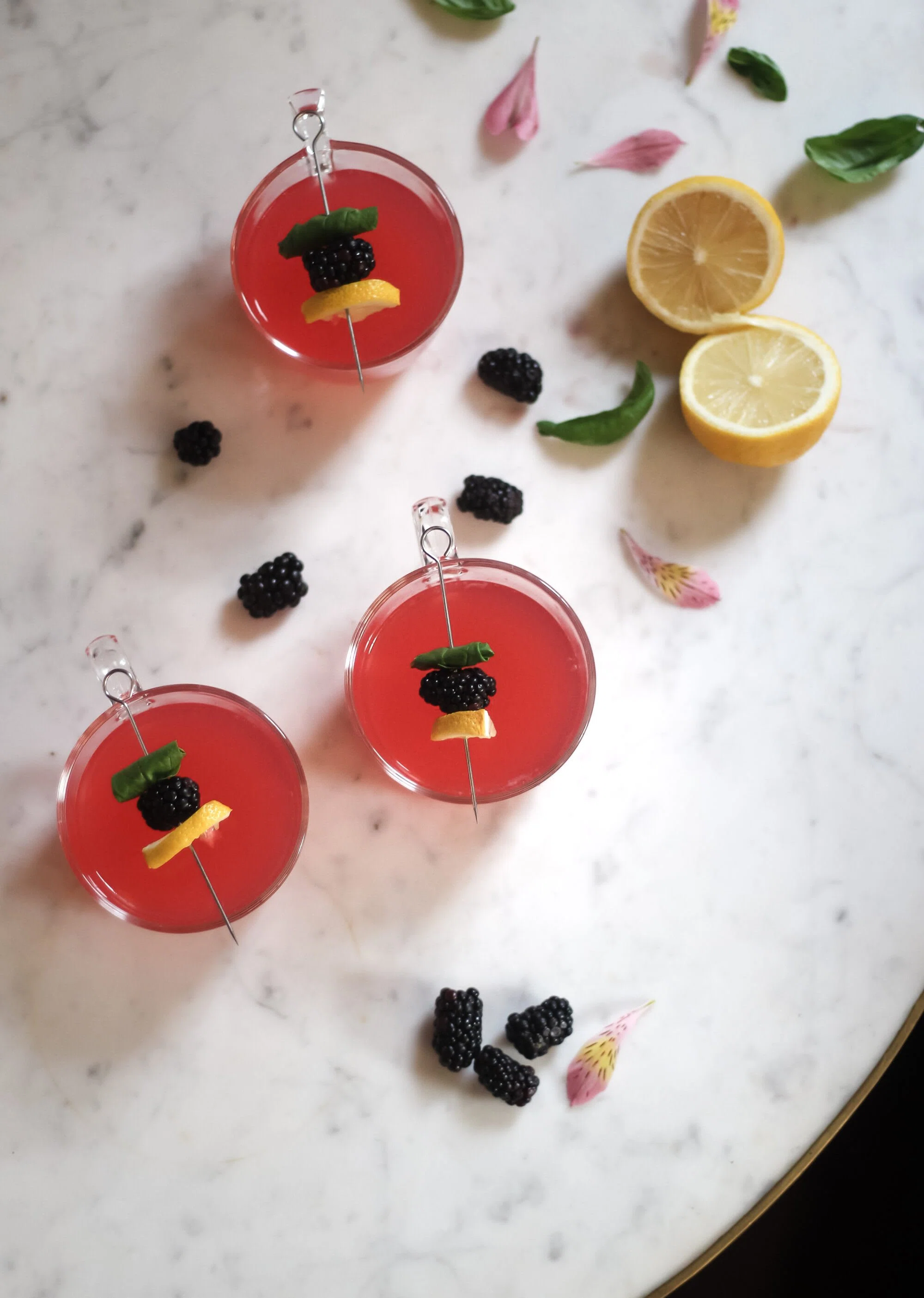 Blackberry + Mint Limeade