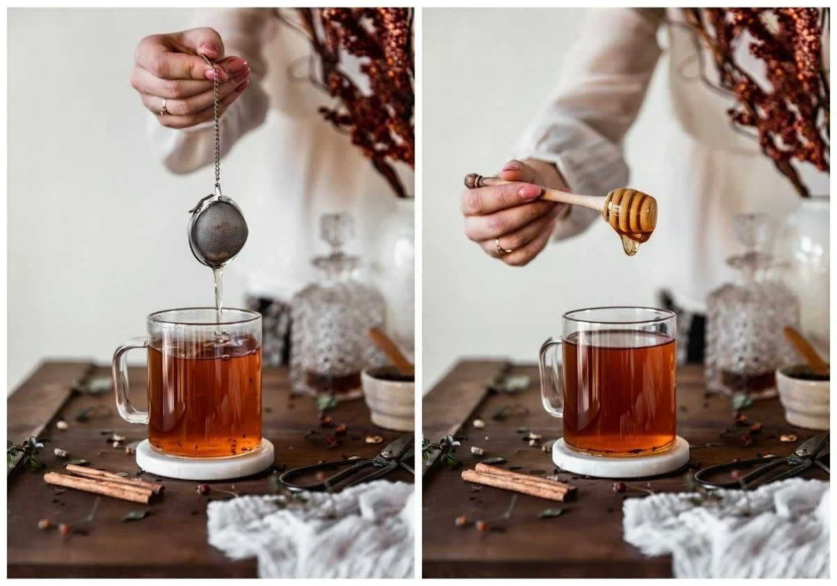 Tea Hot Toddy With Ginger