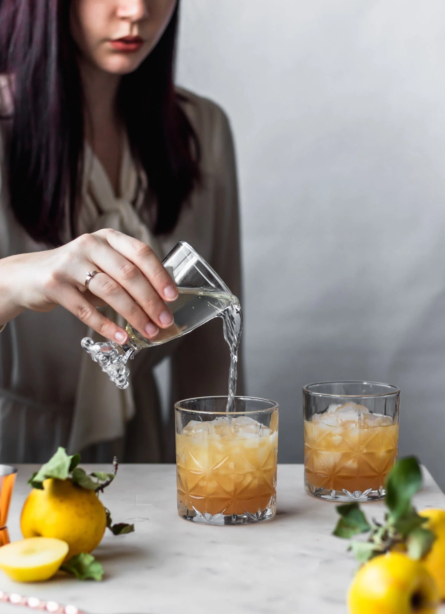 Apple Cider Bourbon Cocktail