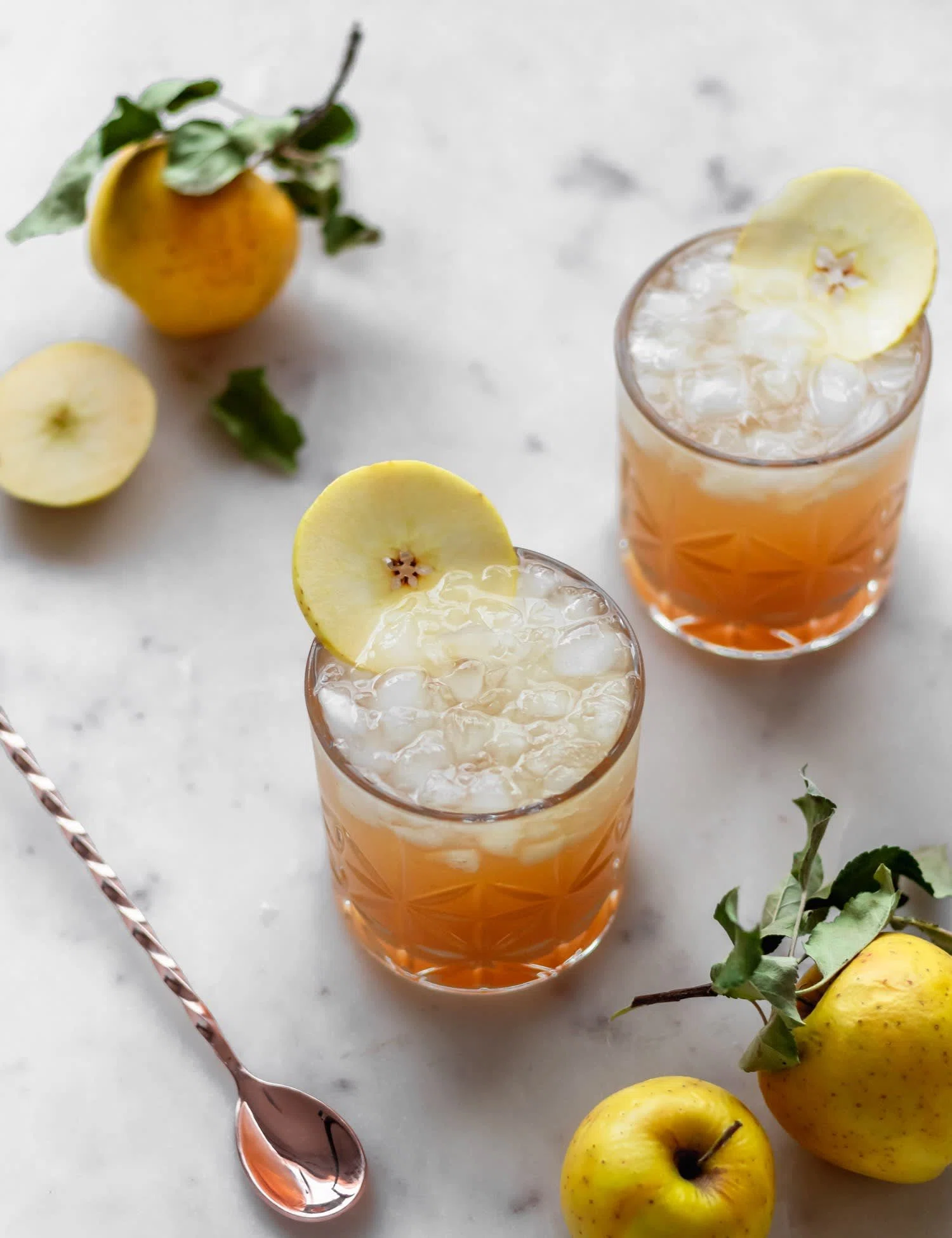 Apple Cider Bourbon Cocktail