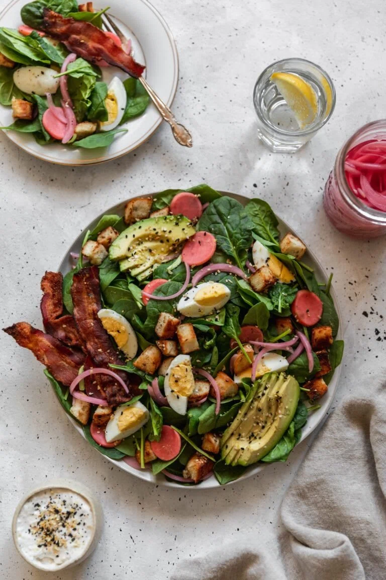 Everything Bagel Breakfast Salad