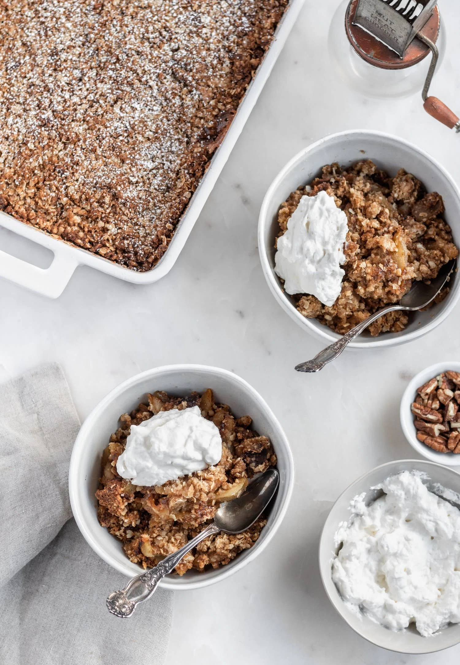 Gluten Free Apple Crisp With Irish Whiskey