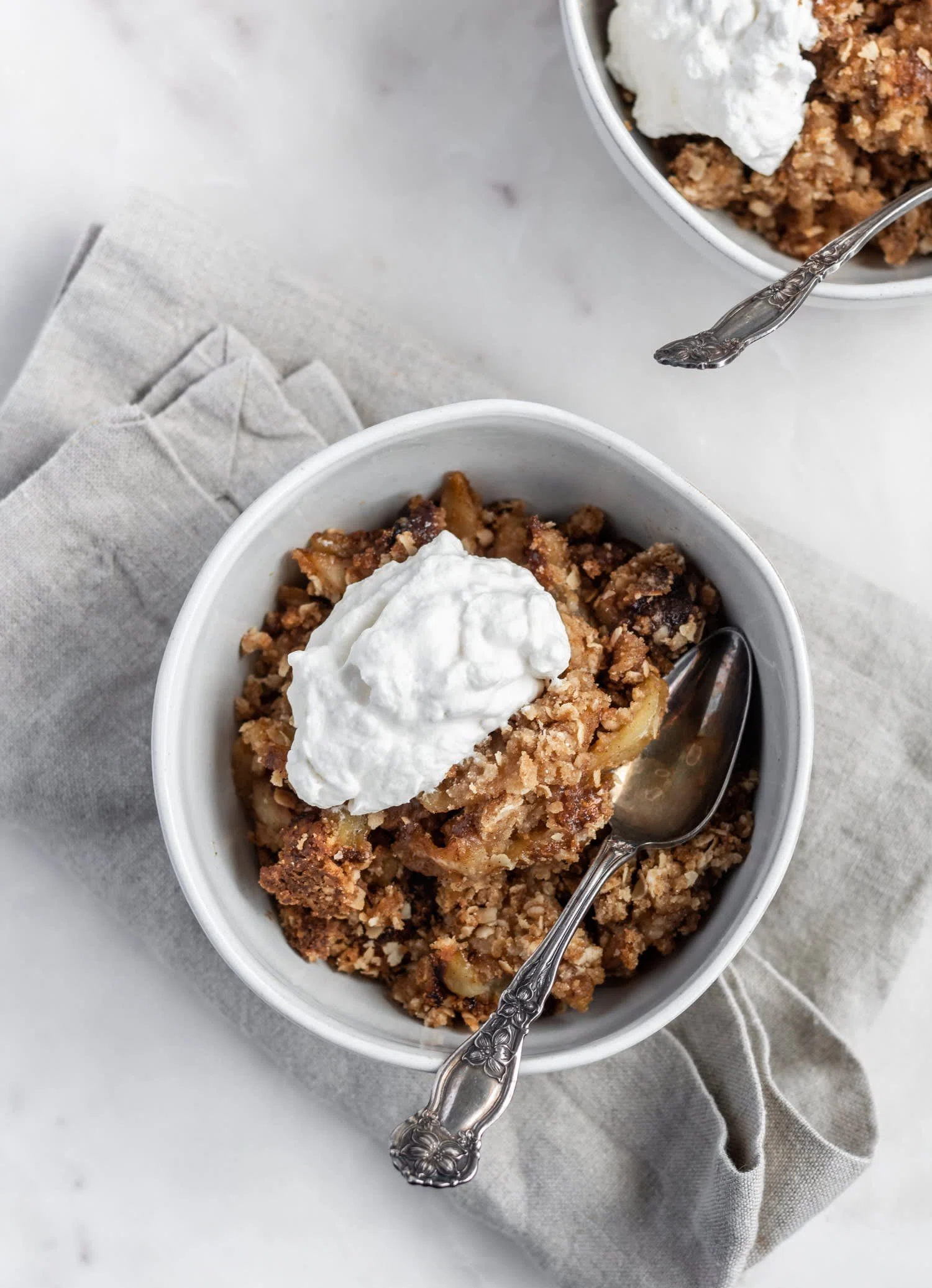 Gluten Free Apple Crisp With Irish Whiskey