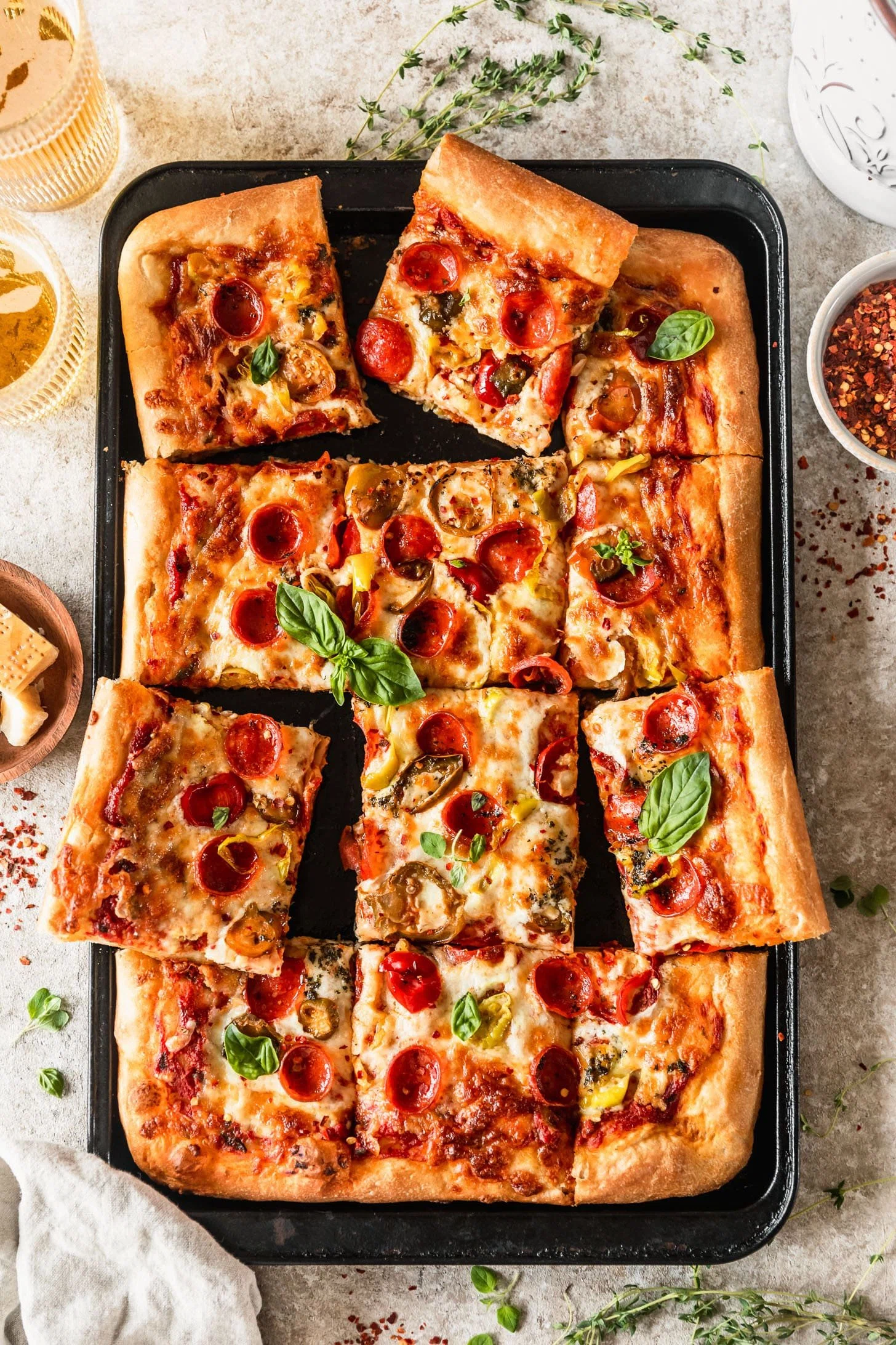 Sicilian-Style Pizza + A High-Altitude Version!