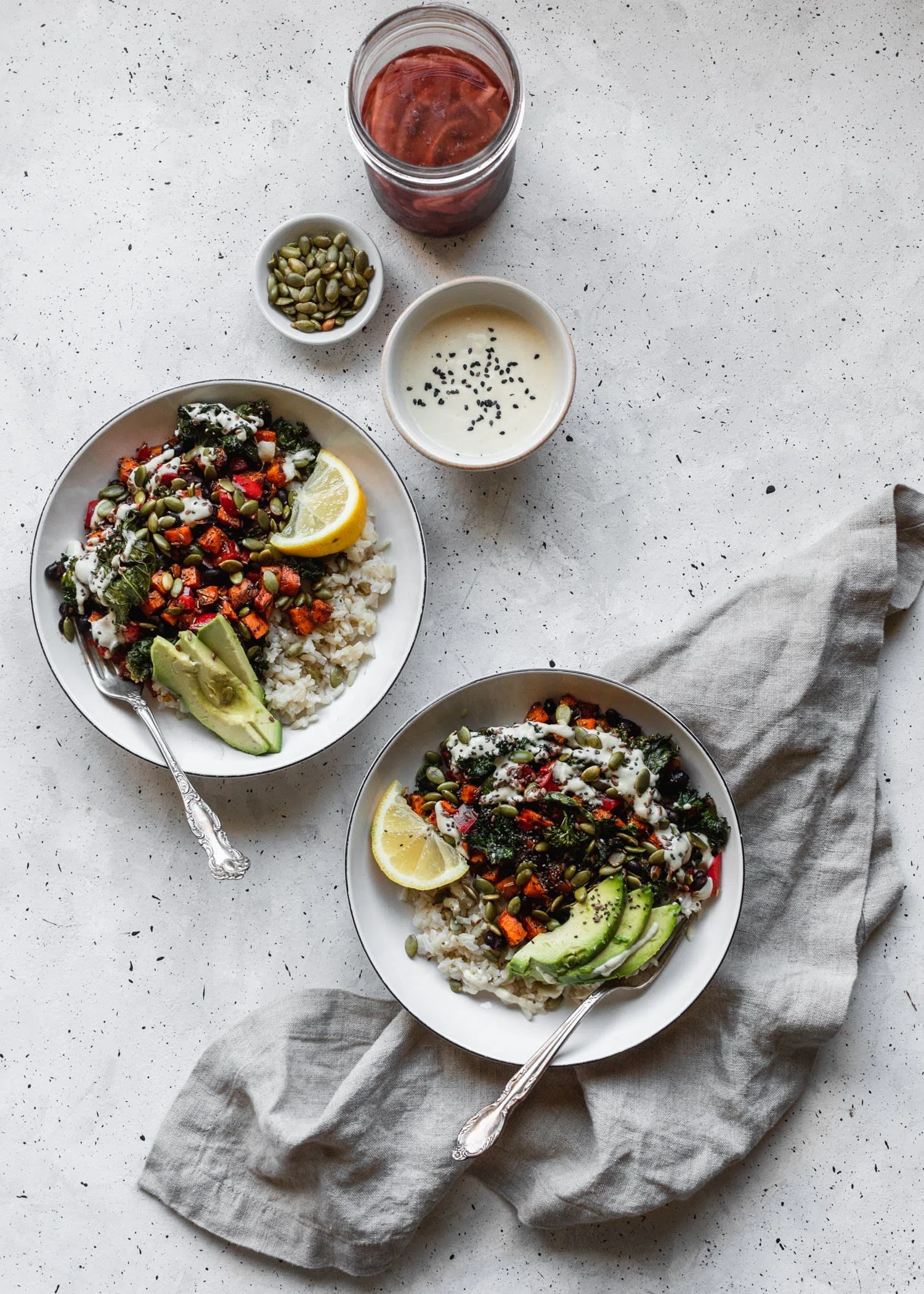 Sweet Potato Black Bean Bowls