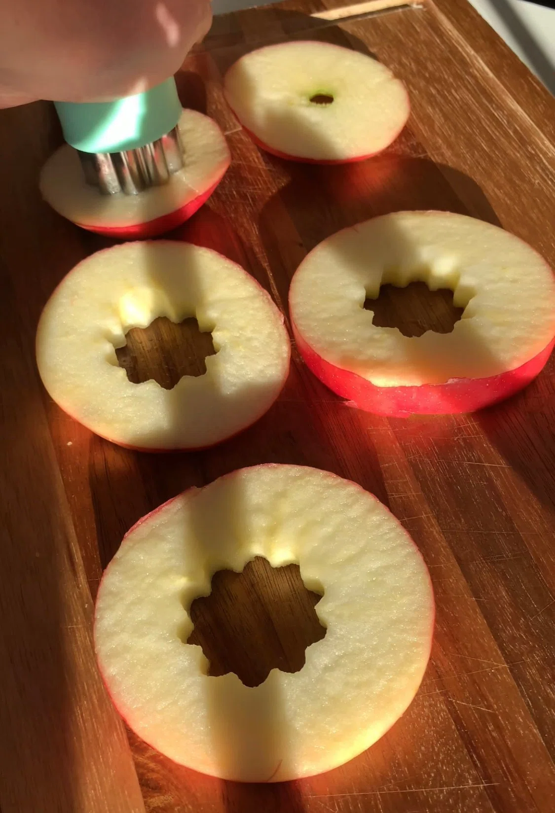 Apple Pancake Rings
