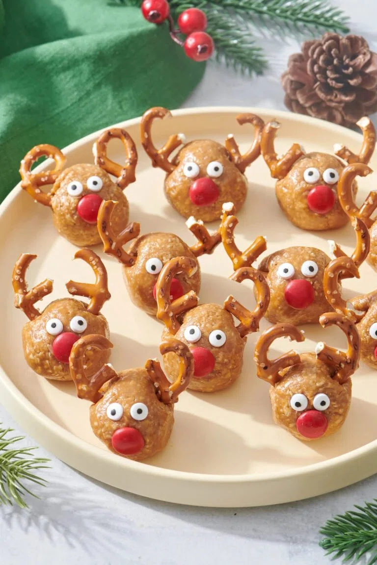 No-Bake Reindeer Bites