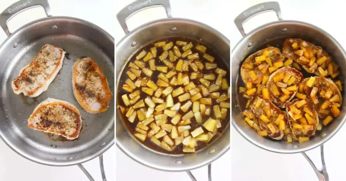 Pineapple Pork Chops