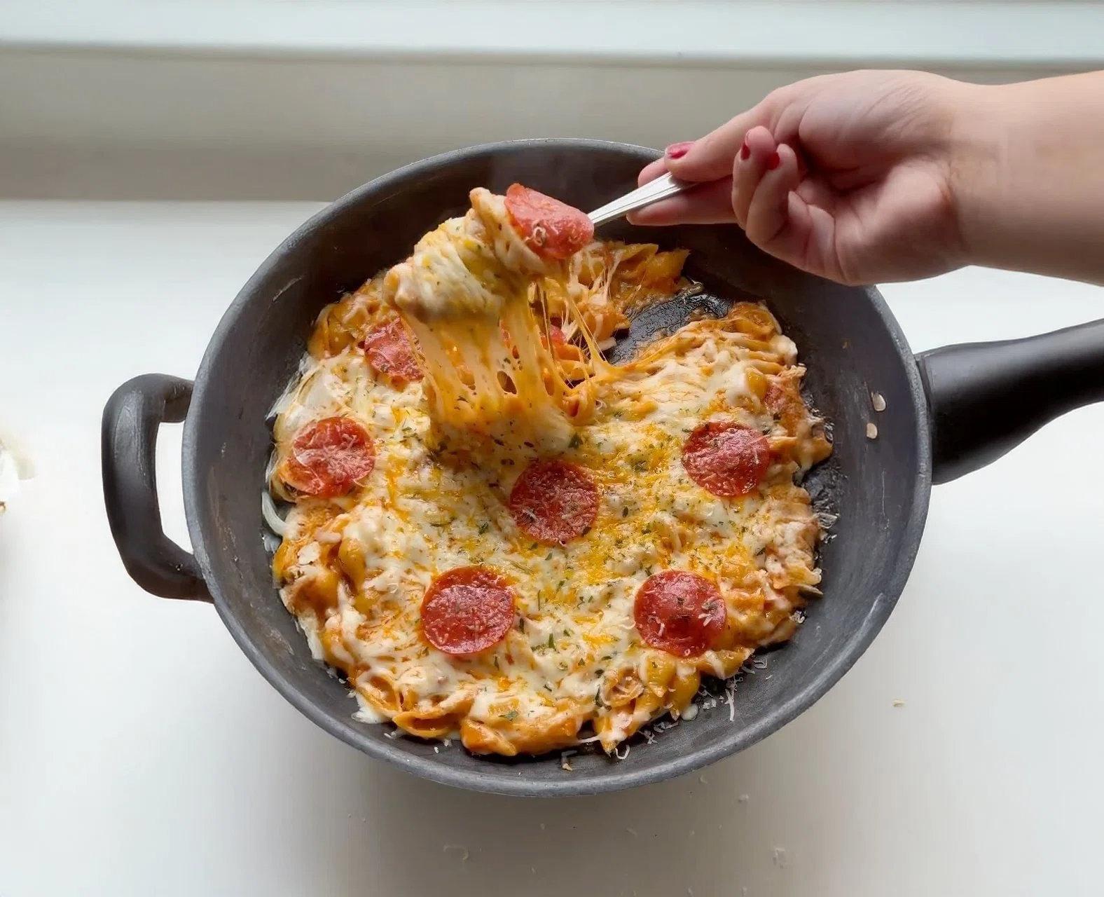 Pizza Pasta Bake