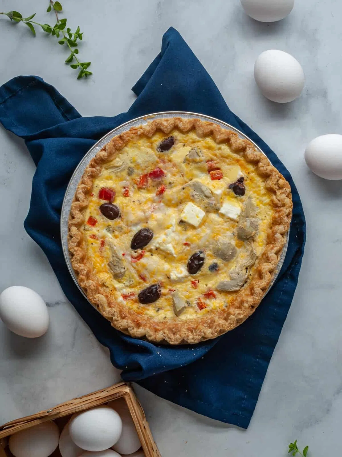 Artichoke Quiche