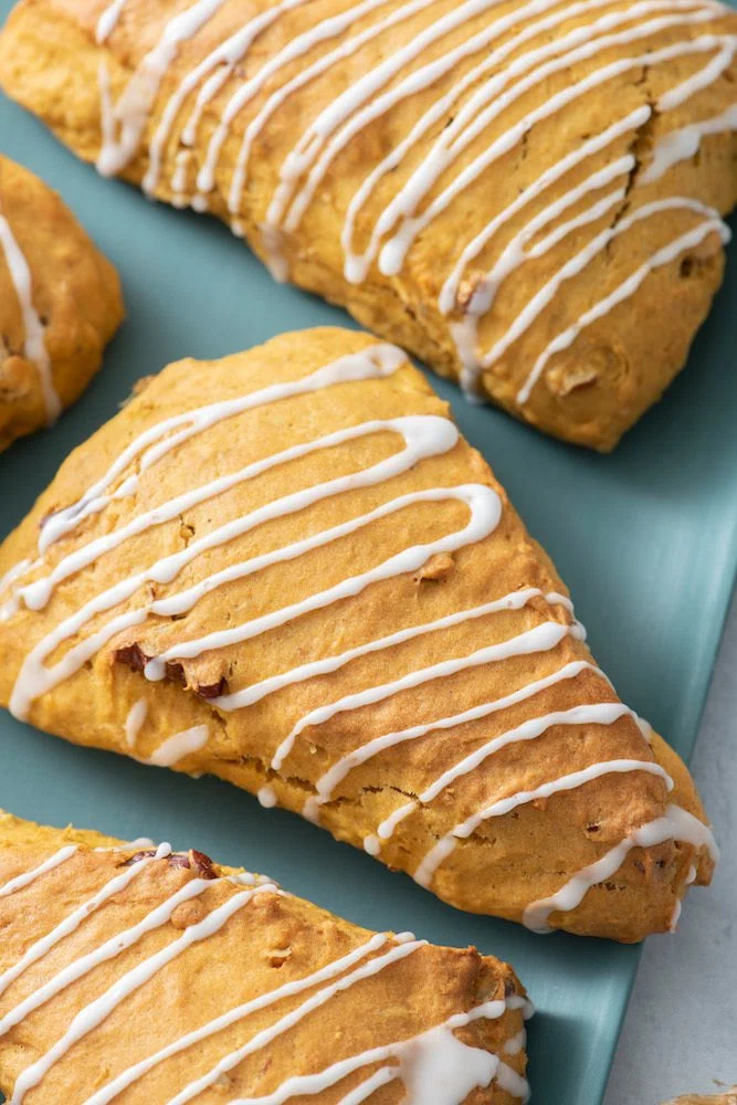 Pumpkin Pecan Scones