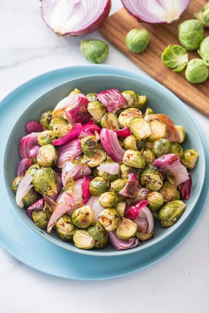 Roasted Balsamic Brussels Sprouts