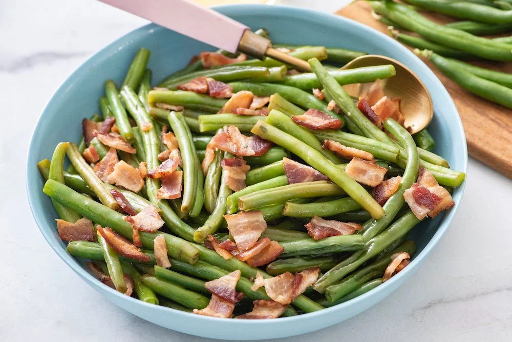 Green Bean and Bacon Saute