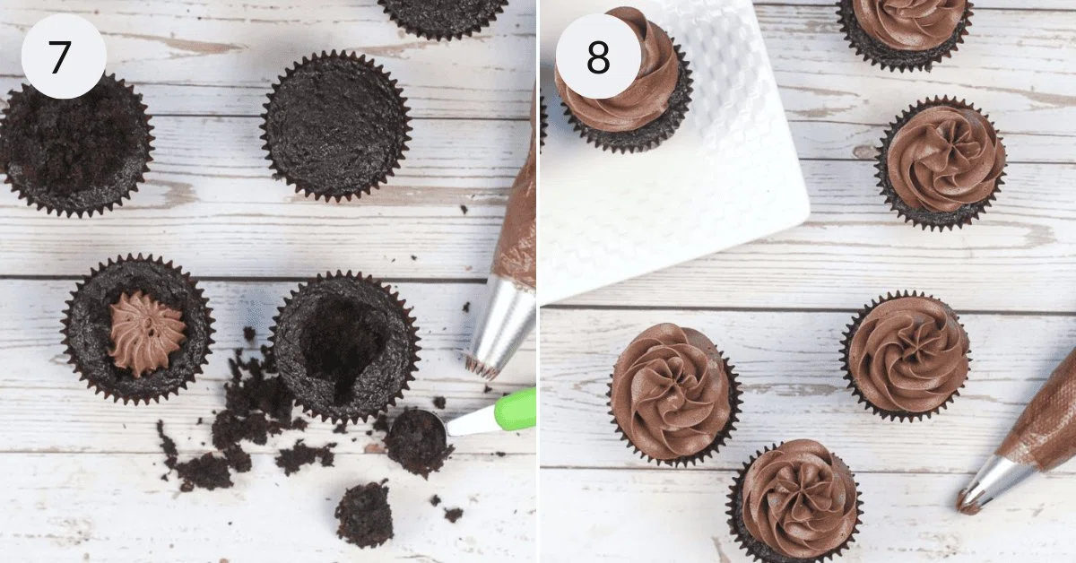 Chocolate Mint Cupcakes